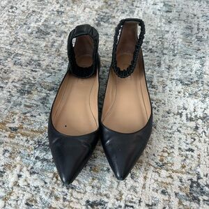 Aquazzura Black Flats